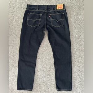 Levis 512 Jeans Mens 38X30 Blue Dark Wash Denim‎ New